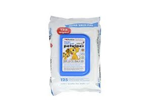 Pet Wipes Mega-Value Pack - 125ct